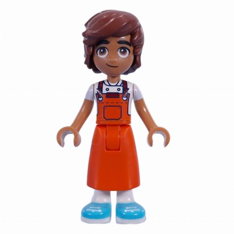 Minifigurka Leo - Reddish Orange Apron