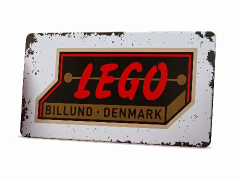 Zestaw LEGO® 1950's Retro Tin Sign (Gear)