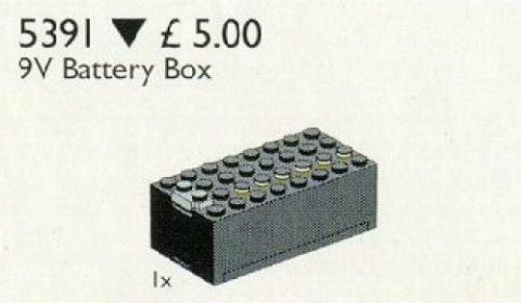 Zestaw LEGO® 9V Battery Box (Service Packs)