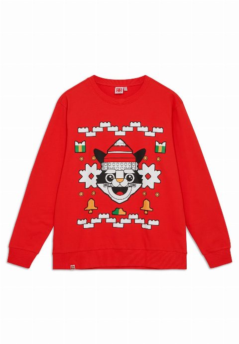 Zestaw LEGO® Adults Christmas Sweatshirt - Red (Gear)