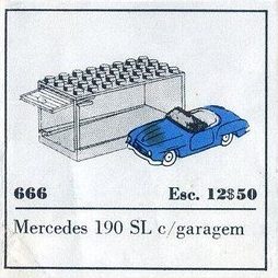 Zestaw LEGO® 1:87 Mercedes Sport (System)
