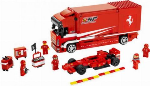 Zestaw LEGO Ferrari Truck (Racers)