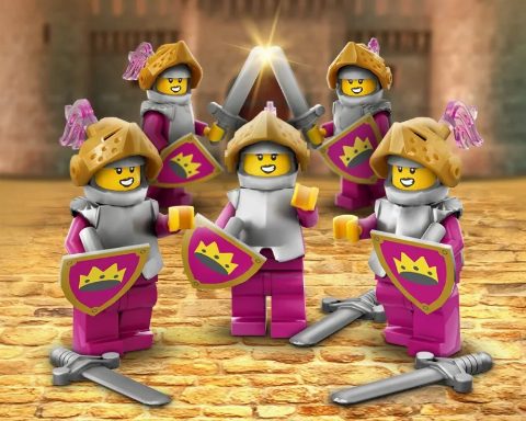 Zestaw LEGO 5 x Magenta Knights Bundle (Castle)