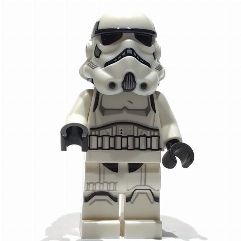 Minifigurka Stormtrooper, Black Squares on Back of Helmet, Female, Nougat Head