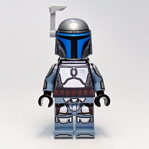 Minifigurka Jango Fett, Pearl Titanium Torso with Printed Arms