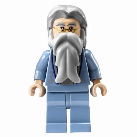 Minifigurka Albus Dumbledore, Sand Blue Outfit