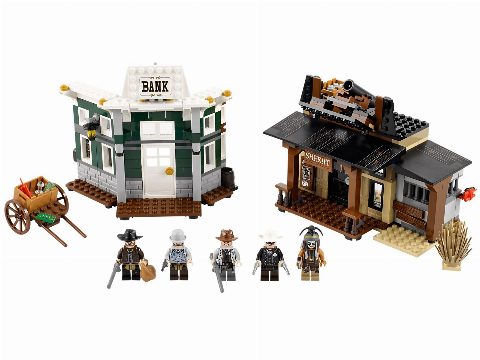 Zestaw LEGO Colby City Showdown (The Lone Ranger)