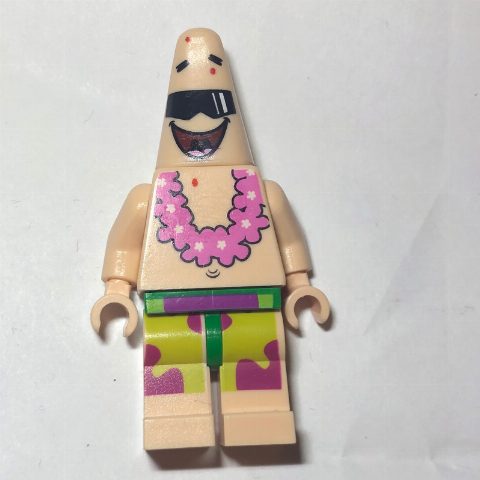 Minifigurka Patrick Star with Lei and Sunglasses