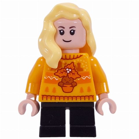 Minifigurka Hannah Abbott, Bright Light Orange Sweater
