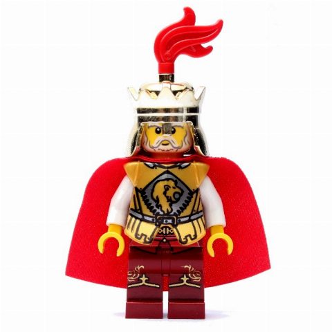 Minifigurka King, Lion King, Red Plume