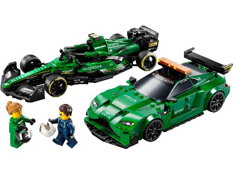 Zestaw LEGO Aston Martin Vantage Safety Car & AMR23 (Speed Champions)