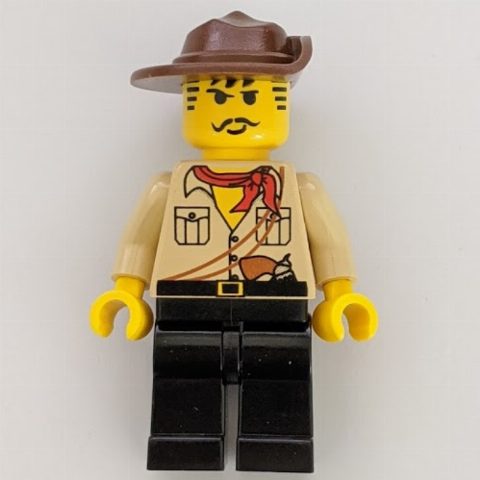 Minifigurka Johnny Thunder (Desert)