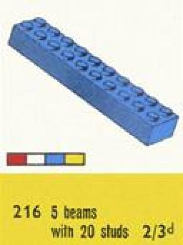 Zestaw LEGO® 2 x 10 Bricks (System)