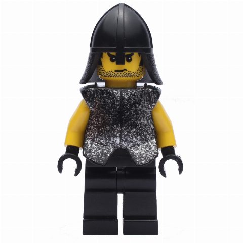 Minifigurka Rouge Knight, Black and Yellow, Black Helmet