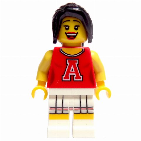 Minifigurka Red Cheerleader