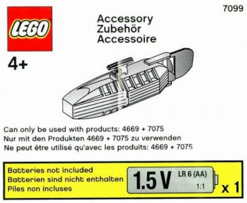 Zestaw LEGO Accessory Motor for Boats (4 Juniors)