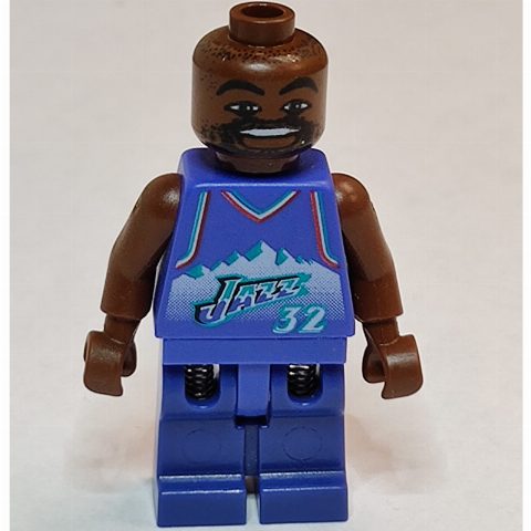 Minifigurka Karl Malone, Utah Jazz #32