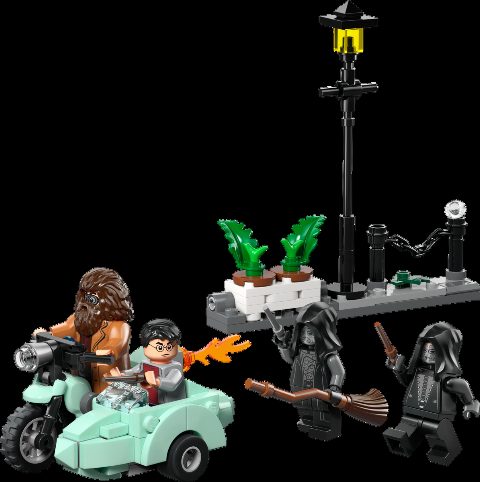 Zestaw LEGO Hagrid & Harry's Privet Drive Escape (Harry Potter)