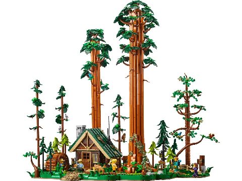 Zestaw LEGO Sequoia Tree Trail (BrickLink Designer Program)