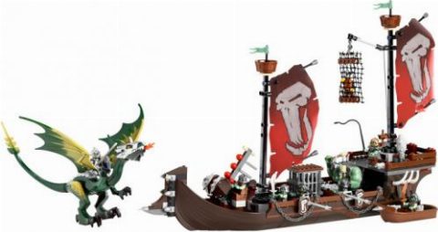 Zestaw LEGO Troll Warship (Castle)