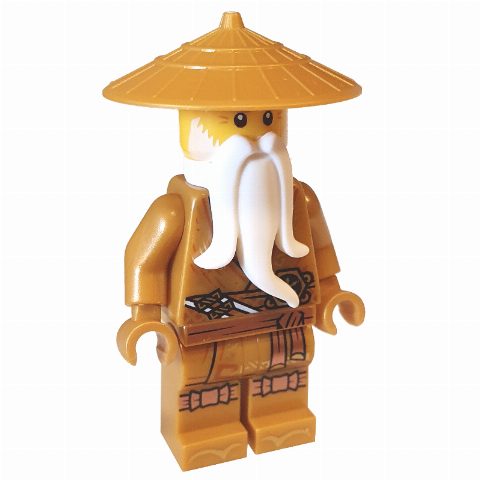 Minifigurka Master Wu - Golden, Celebration