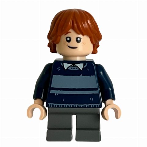 Minifigurka Ron Weasley, Dark Blue Sweater