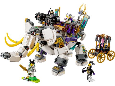 Zestaw LEGO Yellow Tusk Elephant (Monkie Kid)