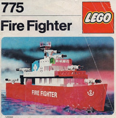 Zestaw LEGO Fire Fighter Ship (Boat)
