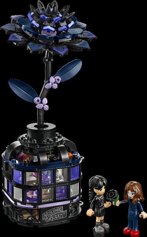 Zestaw LEGO Black Dahlia Flower (Wednesday)