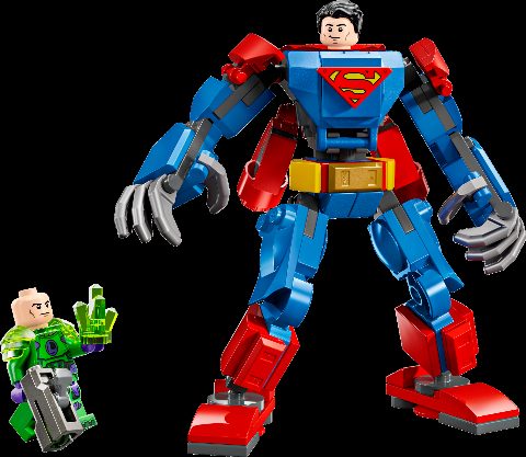Zestaw LEGO Superman Mech vs. Lex Luthor (Super Heroes DC)