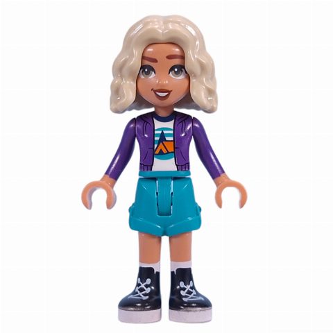 Minifigurka Nova - Adventure Camp, Dark Turquoise Shorts