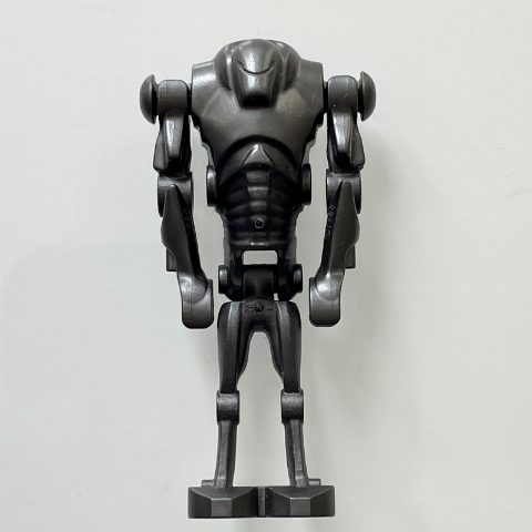 Minifigurka Super Battle Droid, Pearl Titanium