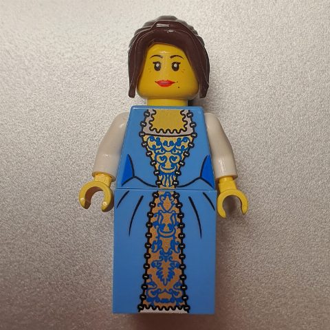 Minifigurka Maiden - Dark Brown Hair