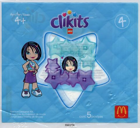 Zestaw LEGO Fashion Designer Kit 4: Star Picture Frame (Clikits)