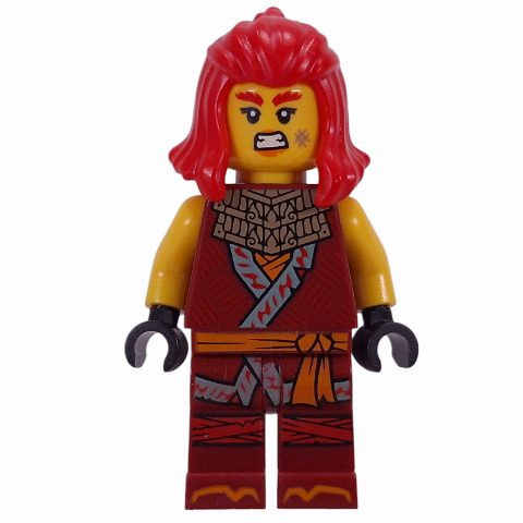 Minifigurka Wyldfyre, Dark Red Outfit