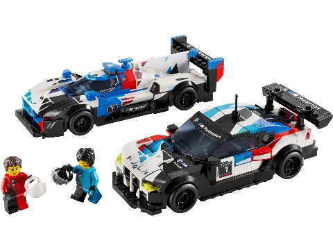 Zestaw LEGO BMW M4 GT3 & BMW M Hybrid V8 Race Cars (Speed Champions)