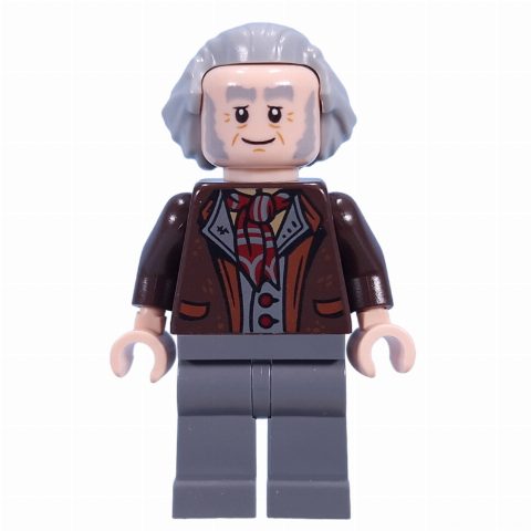 Minifigurka Garrick Ollivander, Dark Brown Jacket