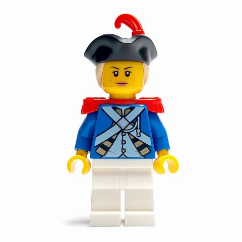 Minifigurka Soldier (Bluecoat) - Captain, Female
