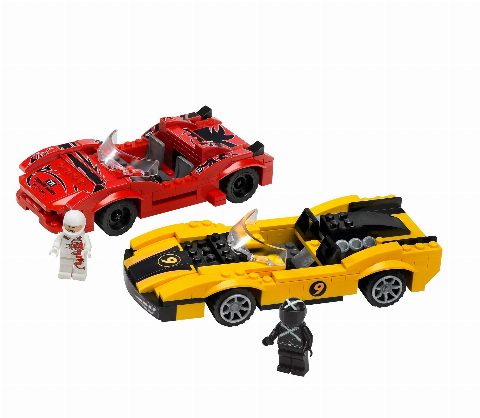 Zestaw LEGO Racer X & Taejo Togokhan (Speed Racer)