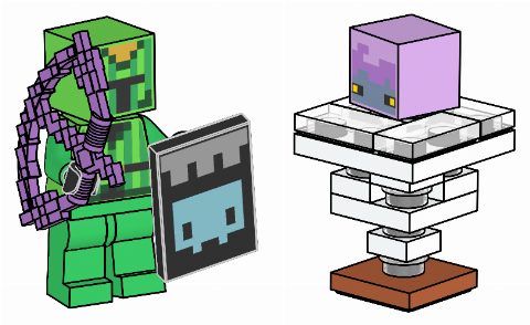 Zestaw LEGO Cactus Knight (Minecraft)