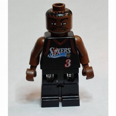 Minifigurka Allen Iverson, Philadelphia 76ers #3