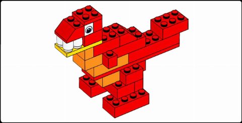Zestaw LEGO January Monthly Build - Dinosaur (Make & Create)