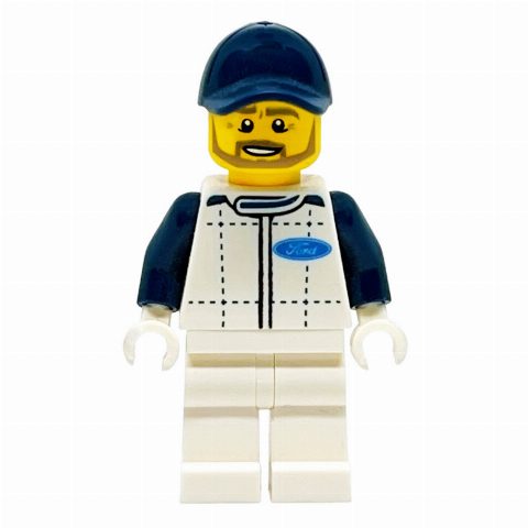 Minifigurka Race Official, Ford