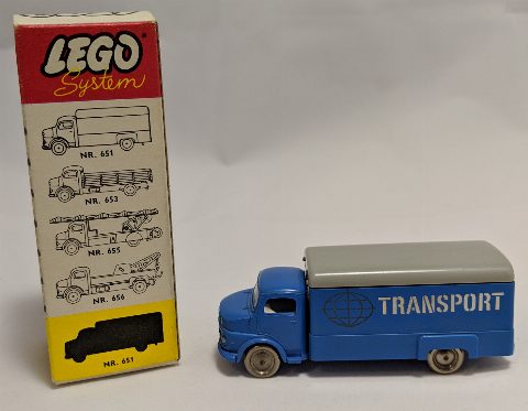 Zestaw LEGO® 1:87 Mercedes Truck (System)