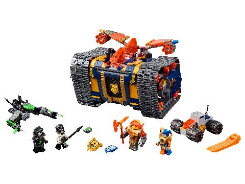 Zestaw LEGO Axl's Rolling Arsenal (Nexo Knights)