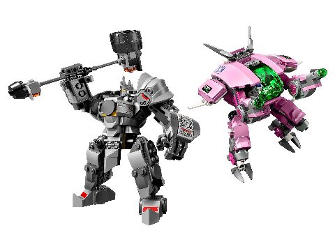 Zestaw LEGO D.Va & Reinhardt (Overwatch)