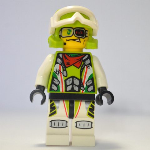 Minifigurka Race Driver - Team Daredevil 1