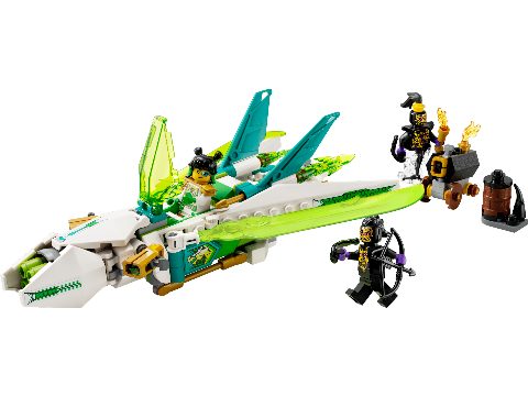 Zestaw LEGO Mei's Dragon Jet (Monkie Kid)