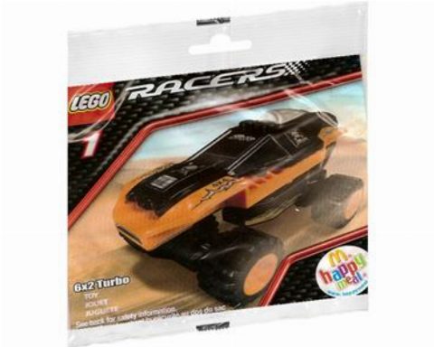 Zestaw LEGO® 6 x 2 Turbo (US) (Racers)