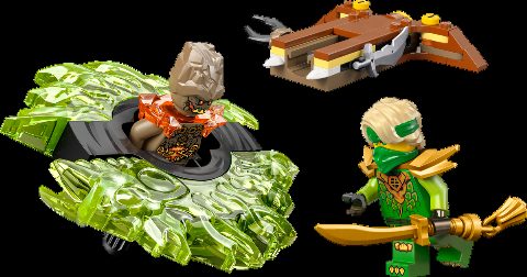 Zestaw LEGO Lloyd vs. Earth Monster Spinner (Ninjago)